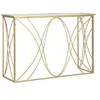 Image de Console en métal doré Exy 120 x 40 x 80 cm