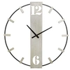 Image de Horloge en métal Silvery 61 x 4.5 x 63 cm