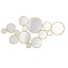 Image de Décoration murale avec miroirs ronds dorés Mirrors