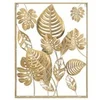 Image de Décoration Murale Encadrée Métal 60x6,5x80cm Or