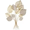 Image de Décoration Murale Métal Design Feuilles 85cm Multicolore
