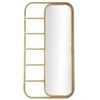Image de Miroir Echelle Déco Panama Effet Rotin Plastique Naturel 151 cm