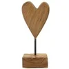 Image de Objet Déco en Teck "Cour" 25cm Marron