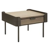 Image de Table Basse 2 Tiroirs en Bois "Toronto" 60cm Naturel