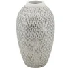 Image de Vase Déco en Résine 34cm Blanc