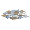 Image de Décoration murale en mdf et métal Sea 91 x 3 x 33.5 cm
