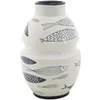 Image de Vase en Céramique Poissons 31cm Multicolore