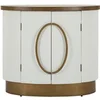 Image de Armoire ovale Mauro Ferretti Tolosa Blanc 79x48x67 cm 1428030000