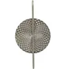 Image de Applique Murale Silvery en Métal et Verre Argent 54cm