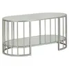 Image de Table Basse Miroir "Smire" 90cm Argent