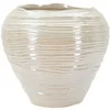 Image de Vase Rond en Céramique "Perly" 27cm Blanc