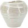 Image de Vase Rond en Céramique "Perly" 22cm Blanc