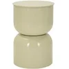 Image de Table d'Appoint en Métal "Oyi" 46cm Crème
