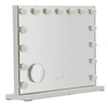 Image de Miroir avec LED "Hollywood" 55cm Blanc