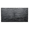 Image de 10 assiettes ardoise pvc 30x15.8cm - chalayer 005603700000019