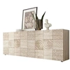 Image de Buffet - MIRONA - 4 portes - Chene Samoa avec serigraphie - 241 x 43 x 84 cm
