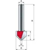Image de Mèche à rainurer en V - Ø16 H12,5/60 Q8 Z2 - F03FR04019 -21-11208P