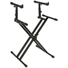 Image de QL742 Stand Clavier X Double Pro Deux Niveaux