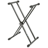 Image de T20BK Stand Clavier X Double