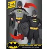 Image de Ciao- Batman 2-in-1 (Classic/Dark Knight) costume déguisement garçon original DC Comics (Taille 8-10 ans) avec muscles rembourrés, Black, Grey en occasion ou reconditionné
