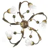 Image de ONLI Lampe de plafond Arianna 5 lumières Bronze en occasion ou reconditionné