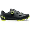 Image de Northwave - Razer 2 - Chaussures VTT homme Blk / Yellow Fluo - 42