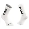 Image de Northwave - Extreme Air Mid Sock - Chaussettes vélo White / Black - L (44 - 47)