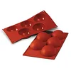 Image de silikomart | SF001 Moule en silicone pour Monoportions SEMISFERA, anti-adhérent, 5 cavités, Lot de 1 Moule à gâteau, Ø 80, h 40 mm, Made in Italy en occasion ou reconditionné