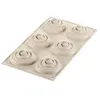 Image de Moule 6 tartelettes twist - - Beige - Silicone