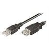 Image de Ewent EW-UAA-030-P - Rallonge de câble USB - USB (F) pour USB (M) - USB 2.0 - 3 m - noir
