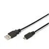 Image de Ewent - Câble USB - Micro-USB de type B (M) pour USB (M) - USB 2.0 - 50 cm - noir