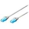 Image de Ewent - Câble réseau - RJ-45 (M) pour RJ-45 (M) - 2 m - UTP - CAT 5e - démarré, sans crochet - gris