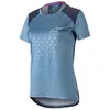 Image de Alpine Stars - Stella Alps 6.0 SS Jersey - Maillot VTT femme Mid Blue - S