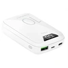 Image de Fast Charger - Banque d'alimentation - 10000 mAh - 2.4 A - 2 connecteurs de sortie (USB, USB-C) - blanc