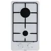 Image de GT32WH - Table de cuisson au gaz - 2 plaques de cuisson - Niche - largeur : 26.5 cm - profondeur : 48 cm - sans cadre - blanc