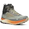 Image de Tecnica - Spark S Mid GTX - Chaussures randonnée homme Green / Bright Orange - 45.2/3