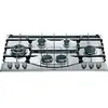 Image de Ariston PHN 962 TS/IX/HA - Table de cuisson au gaz - 6 plaques de cuisson - Niche - largeur : 83.5 cm - profondeur : 47.5 cm - acier inoxydable