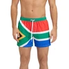 Image de Sundek Short De Bain Elasticated Waistband Recycled Polyester Repreve South Africa Flag