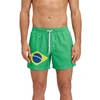 Image de Sundek Short De Bain Elasticated Waistband Recycled Polyester Repreve Brazil Flag