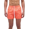 Image de Sundek Short De Bain Elastic Waist And Waves Element Print