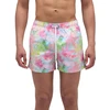 Image de Sundek Short De Bain Elastic Waist And Misty Palms Print