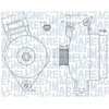 Image de Dynamo Magneti Marelli Mqa1925 Ford