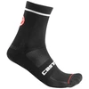 Image de Chaussettes Castelli Entrata 13 Noires Unisexe, Taille S/M