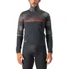 Image de Veste Castelli Finestre Noir Clair Gris Foncé Rouge, Taille XL