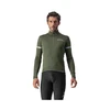 Image de Maillot Castelli à manches longues Fondo 2 FZ Vert, Taille S