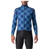 Image de Veste Castelli Perfetto Ros à Carreaux Bleue, Taille M