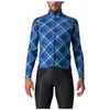 Image de Veste Castelli Perfetto Ros à Carreaux Bleue, Taille S
