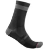Image de Chaussettes Castelli Alpha 18 Noir, Taille S/M