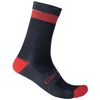 Image de Chaussettes Castelli Alpha 18 Bleu, Taille S/M