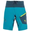 Image de Karpos - Val Di Dentro Bermuda - Short randonnée homme Enamel Blue / Reflective Pond / Yellow Fluo - M